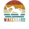 Wakeboard wakeboarder wakeboarding wake retro