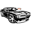 Pure muscle car power!