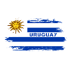 Uruguay Flaggen Design / Geschenkidee
