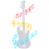 Guitare basse guitare électrique