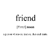 Friend Definition Dictionary