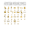 Egyptian Hieroglyphics Egypt Pyramid