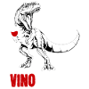 Vinosaurus Wine Dinosaur Gift