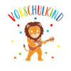 Vorschulkind Vorschule Löwe Jungen