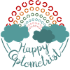 Happy Optometrist Rainbow Eye Test Landoltringe