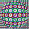 FRACTAL FLOWERS OP ART