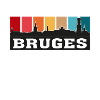 Bruges Belgique Voyage Skyline Souvenirs Silhouette