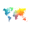 Farben der Weltkarten
