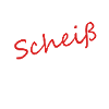 Einen Scheiß muss ich