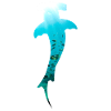 Hammerhead diving