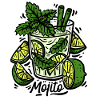 Mojito cocktail