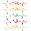 Vélo VTT VTT disant cadeau