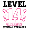 14th birthday 14 years teenager gift girl