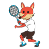 Tennis Fuchs Kinder