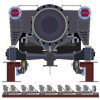 Steel Vengeance Rollercoaster Train