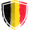 German Flag Shield Emblem