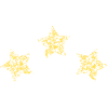 Three golden stars
