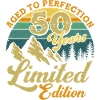 50e anniversaire cadeau rétro 50 ans