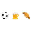 Fußball Bier Bratwurst