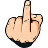 Middle finger