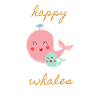 Happy whales