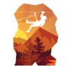 Hanging climber