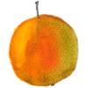 Watercolour apple