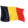 Belgien Flag Patriot Gave Hjem Stat EURO