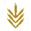 Down arrow icon gold