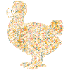 Dodo bird Geometric Shirts