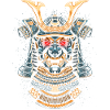 Golden Samurai Mask