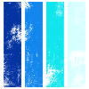 Rayures rétro bleu