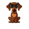 Dog Mom Dog Dad Love-r Funny Dachshund Squad