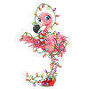 Flamingo Christmas Gift Pink Flamingo