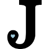 Letter J initial