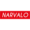 Narvalo logo rouge et blanc