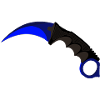 Blue karambit
