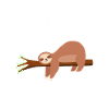 Funny scientist chemistry sloth nap