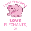 Elephant Freaking Love Elephants
