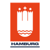 Hamburg Logo Wappen Rot Blau