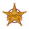 Sheriff officer sheriff badge badge