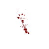Halloween blood spatter