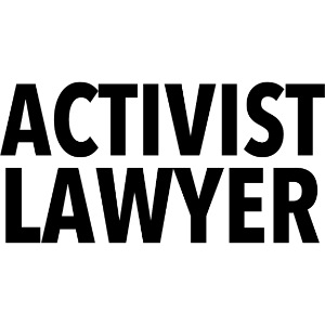 ACTIVIST LAWYER - BLACK LOGO
