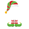 Funny Elf Christmas - L'elfe fou