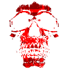 Red Demon Skull
