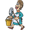 Cleaning lady cleaner