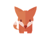 Cute fox