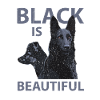 Black German Shepherd