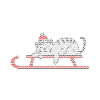 vilain chat de noël