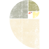 Distressed Fibonacci Spiral